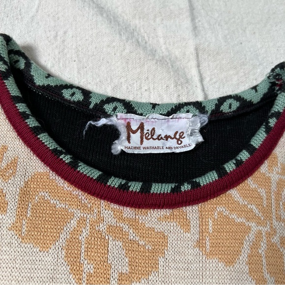 Vintage sweater vest with side ties - Picture 2 of 3